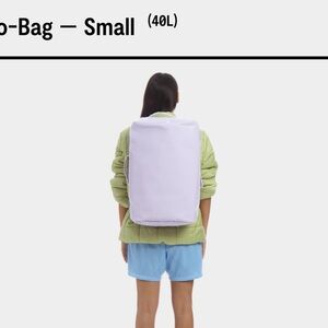 Baboon to the Moon Small Go-Bag in Jacaranda Purple (CDMX collection)